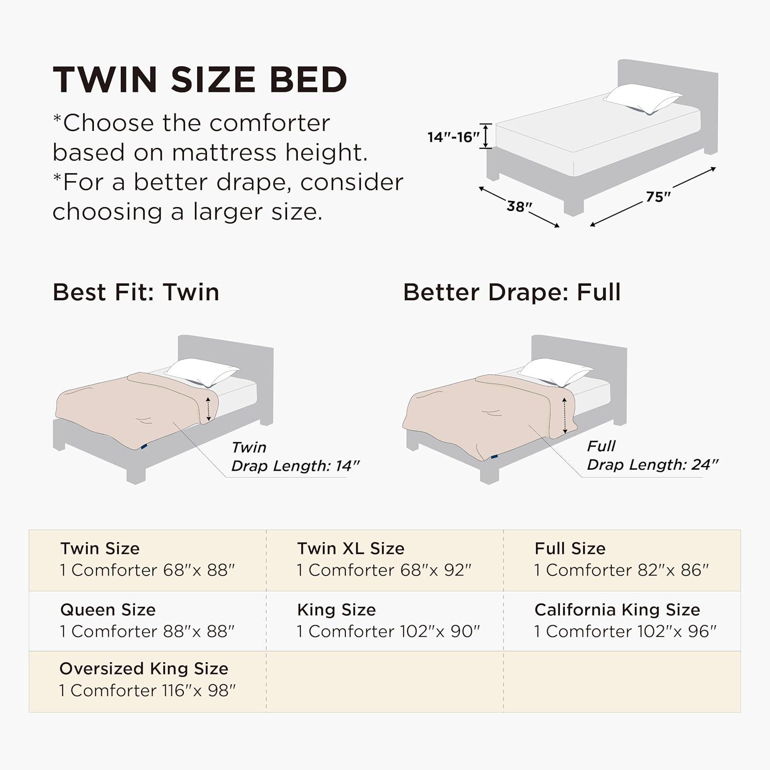 imageBedsure Comforters Queen Size Duvet Insert All Season Bed Comforter Quilted Down Alternative Duvet Box Stitched Comforter with Corner Tabs Machine Washable 88 x 88 Inches WhitePurplePale Purple