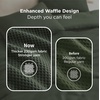 Bedsure Oliver Green Queen Bedding Comforter Set, Waffle Breathable Bedding Set, All Season Comforter with 3 Pieces, 1 Waffle Weave Comforter (90″x90″) and 2 Pillowcases (20″x26″)(Oliver Green)