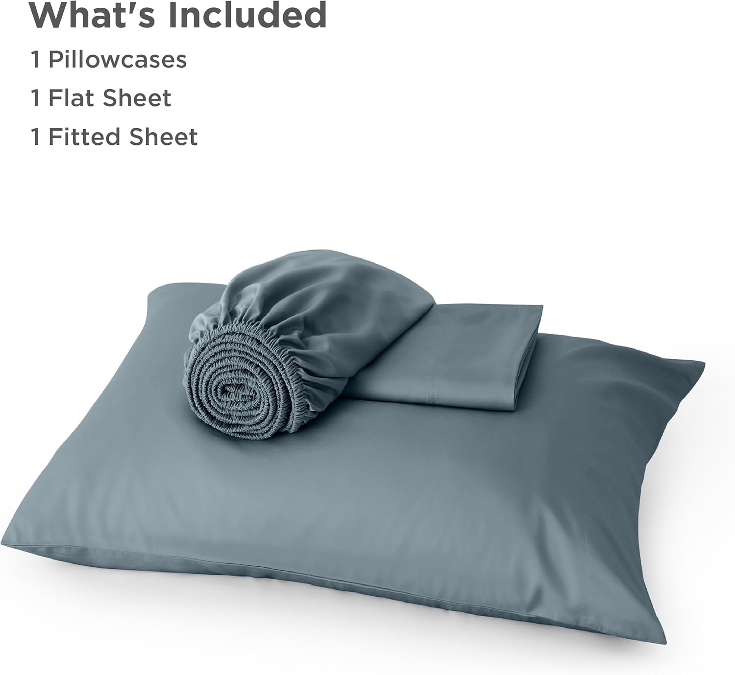image:imageBedsure Queen Sheet Set Rayon Derived from Bamboo Cooling Sheets PureWoven Breathable amp Soft Deep Pocket Up to 16 Inches Hotel Luxury Silky Bedding for Hot Sleepers Coffee05 Dusty Blue