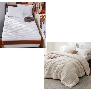 Twin XL Mattress Topper Bundle Comforter Twin XL