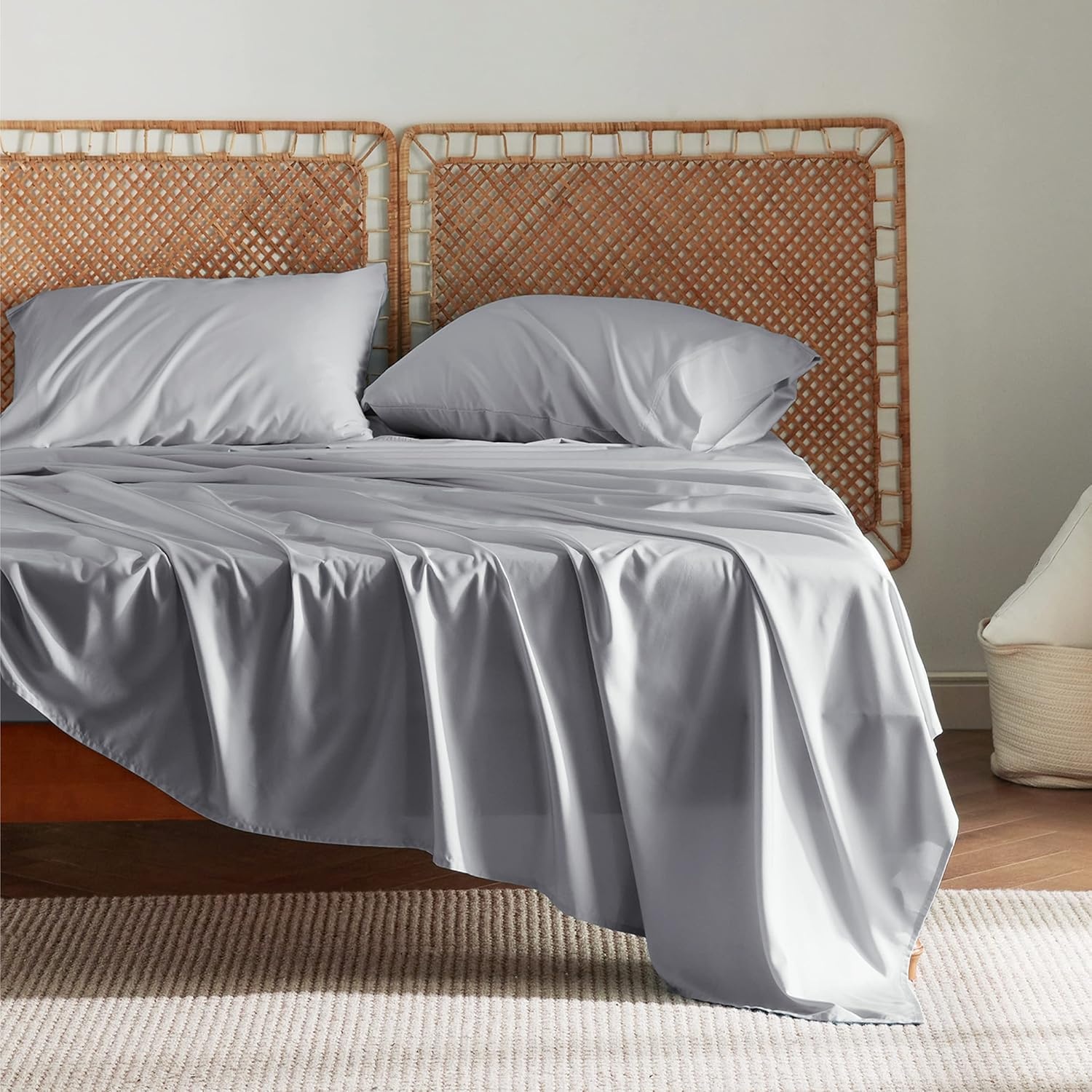 image:imageBedsure California King Sheet Sets Bundle Cooling Sheets
