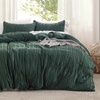 12 - Forest Green - Stripe (No Comforter)